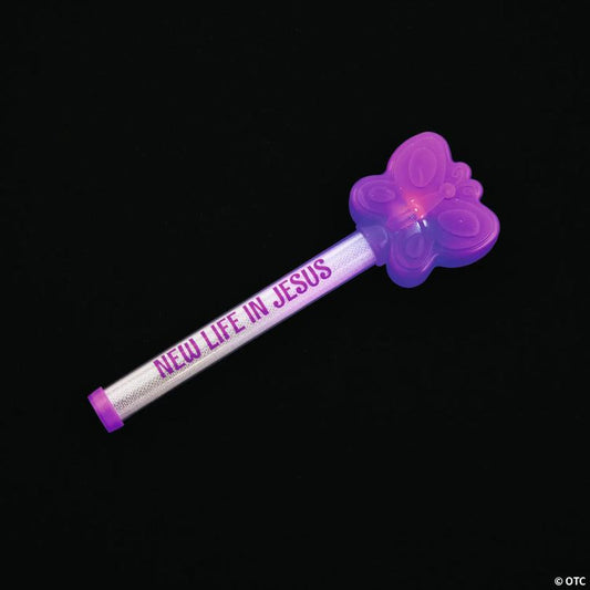 Light-Up Religious Easter Batons - 4 Pc.