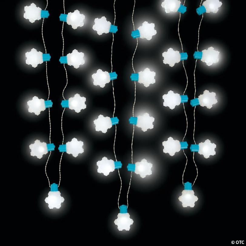 Light-Up Snowflake Necklaces - 6 Pc.