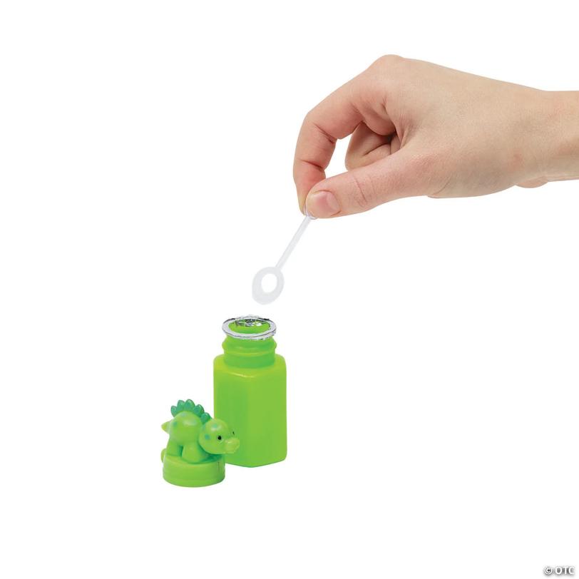 Little Dino Bubble Bottles - 12 Pc.