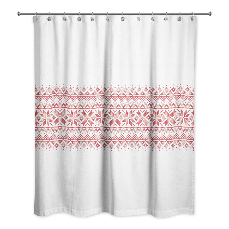 Locksley Abstract Shower Curtain