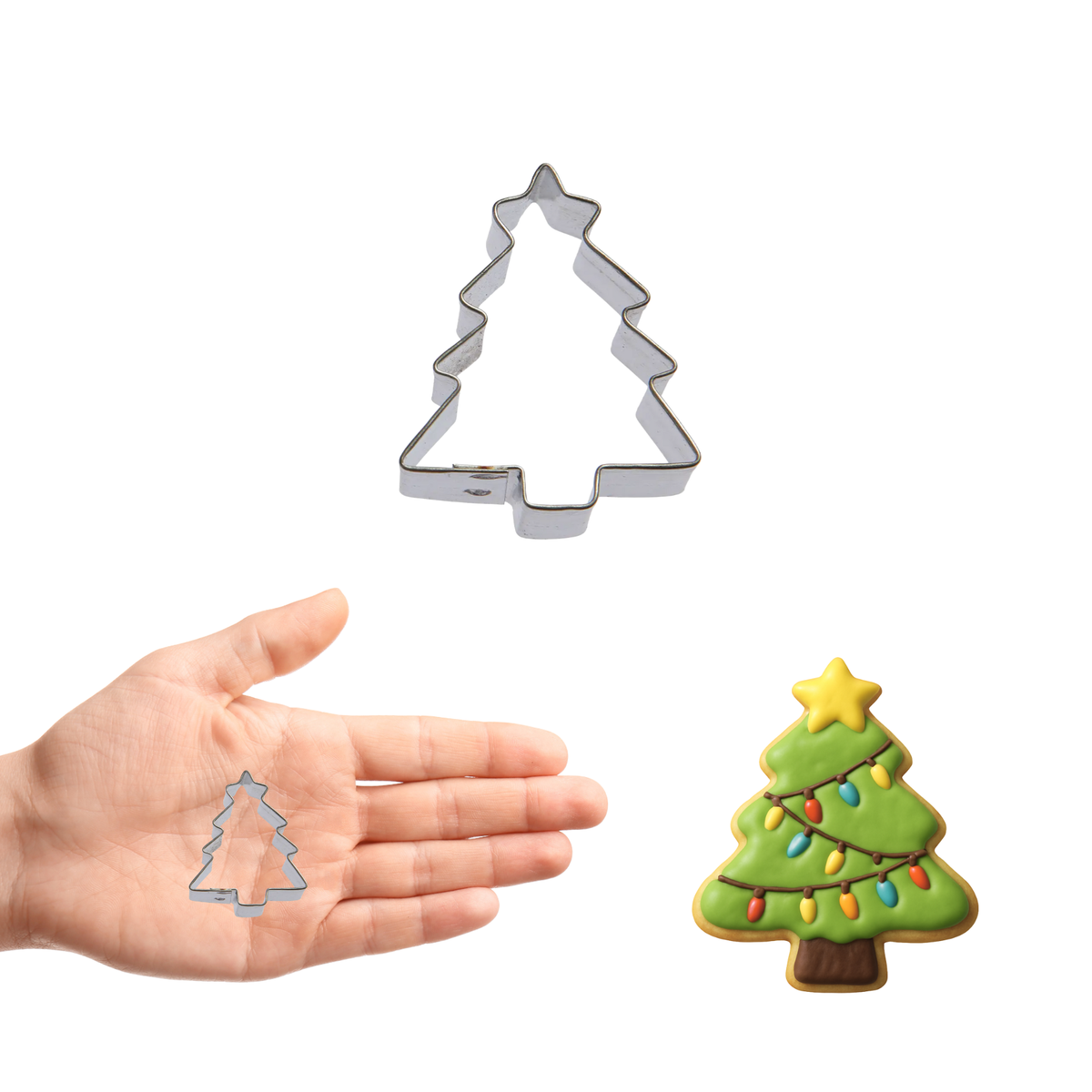 Mini Christmas Tree Cookie Cutter 1.6 in M9