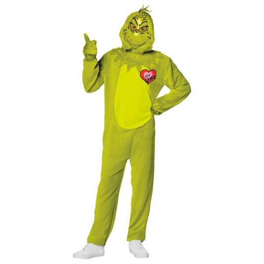Adults Dr. Seuss How the Grinch Stole Christmas The Grinch Costume
