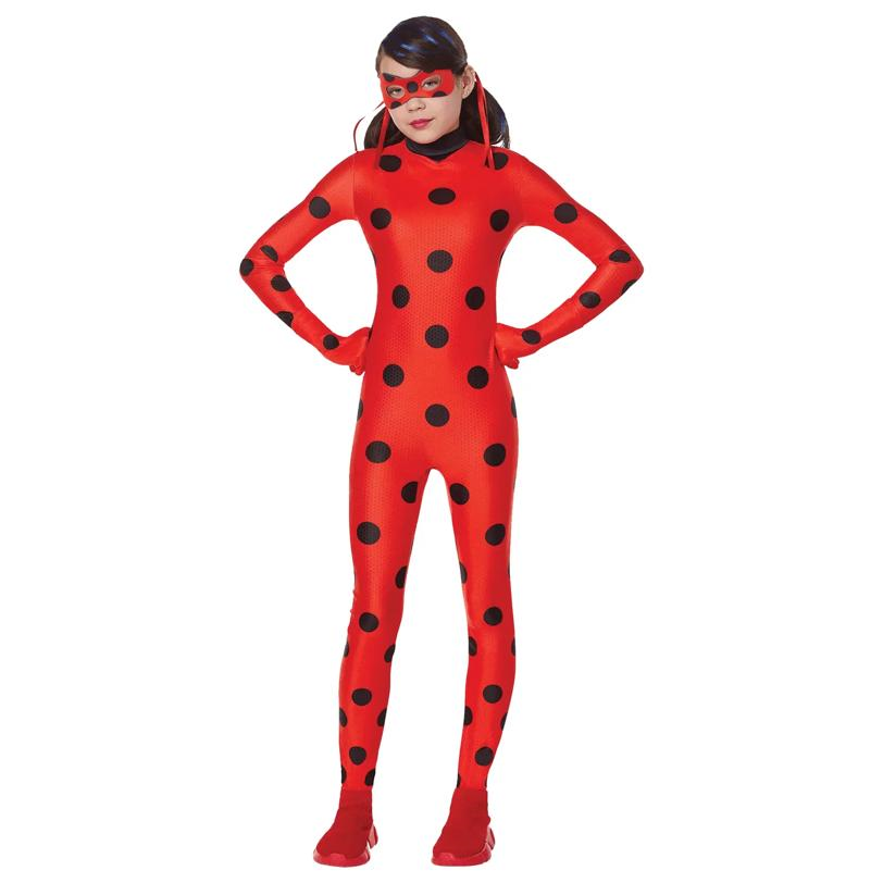Kids Miraculous Ladybug Costume Lg 10-12