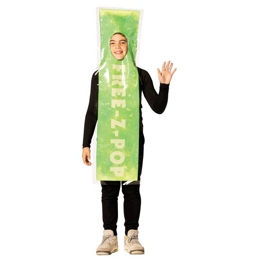 Kids Green Free-Z-Pop Ice Costume