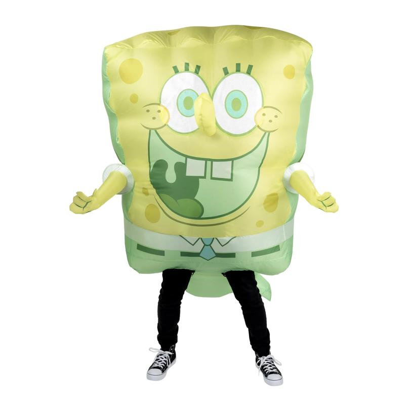 Adults Inflatable SpongeBob SquarePants SpongeBob Jumpsuit Costume