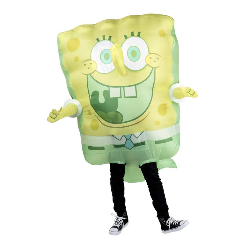 Adults Inflatable SpongeBob SquarePants SpongeBob Jumpsuit Costume