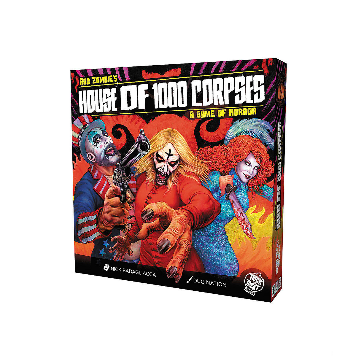 Rob Zombie's House of 1000 Corpses Horror Board Game for 1-4 Players