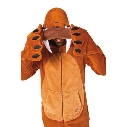 Adults Walrus Hooded Onesie Costume