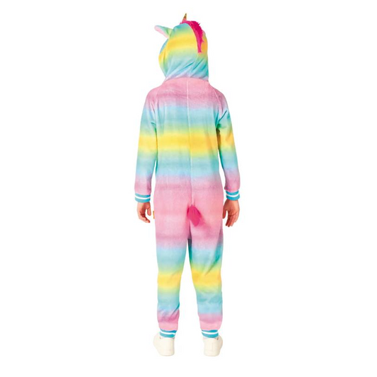 Kids Unicorn Hooded Onesie Costume