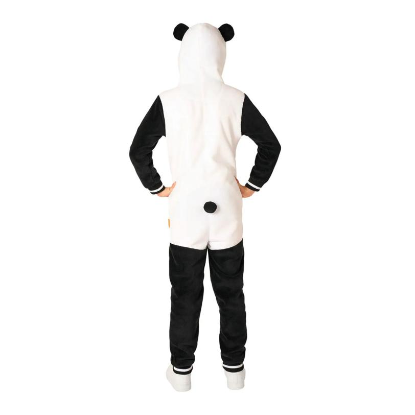 Kids Panda Hooded Onesie Costume