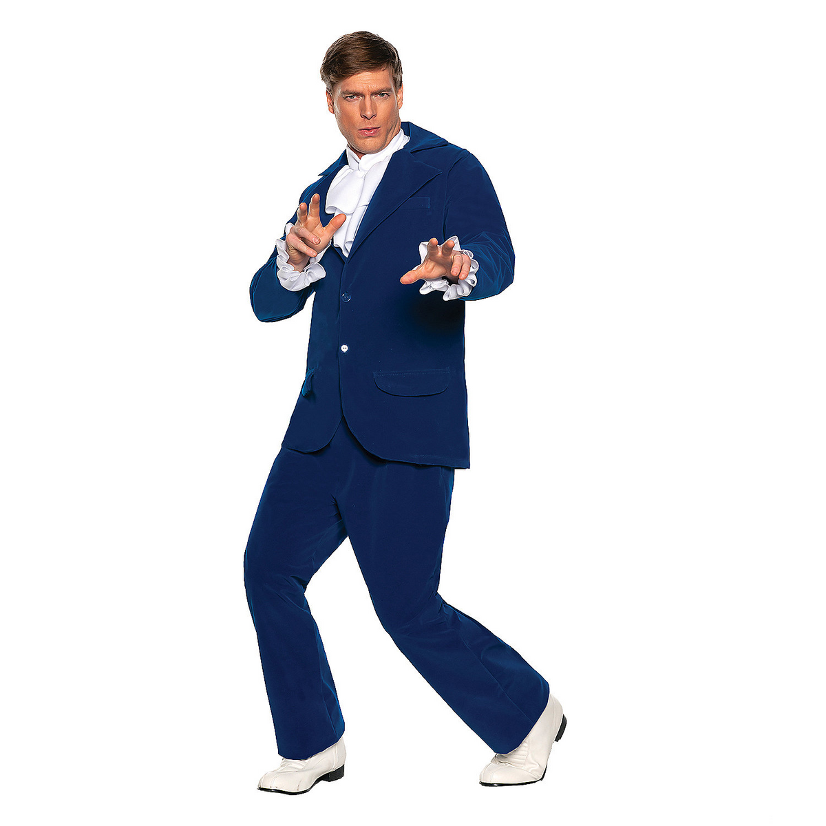 Men's Blue Groovy Sixties Costume