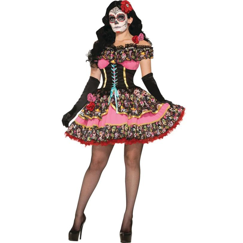 Women's Day Of The Dead Senorita Costume