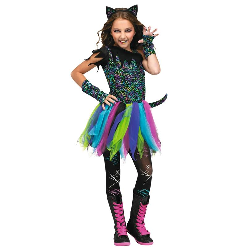Girl's Wild Cat Costume