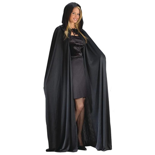 Black Hooded Cape