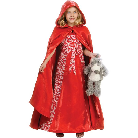 Girl's Princess Red Riding Costume