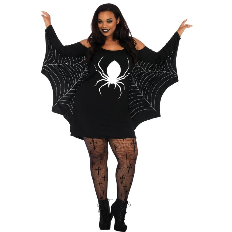 Jersey Spiderweb Dress