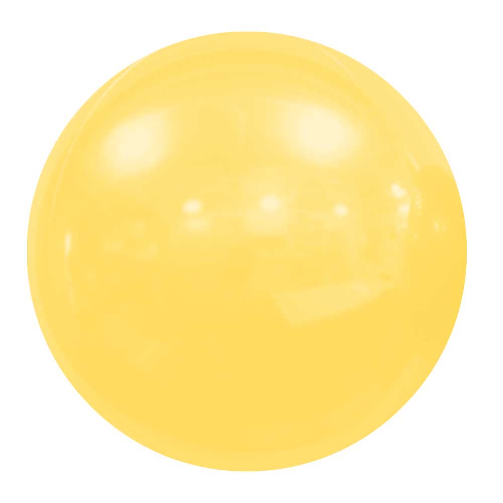 Foil Balloon 7 Inch Mirror Matte Pastel Yellow
