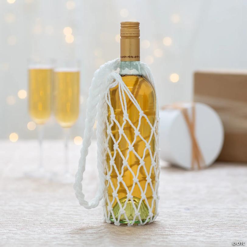 Macrame Water Bottle Bags - 6 Pc.