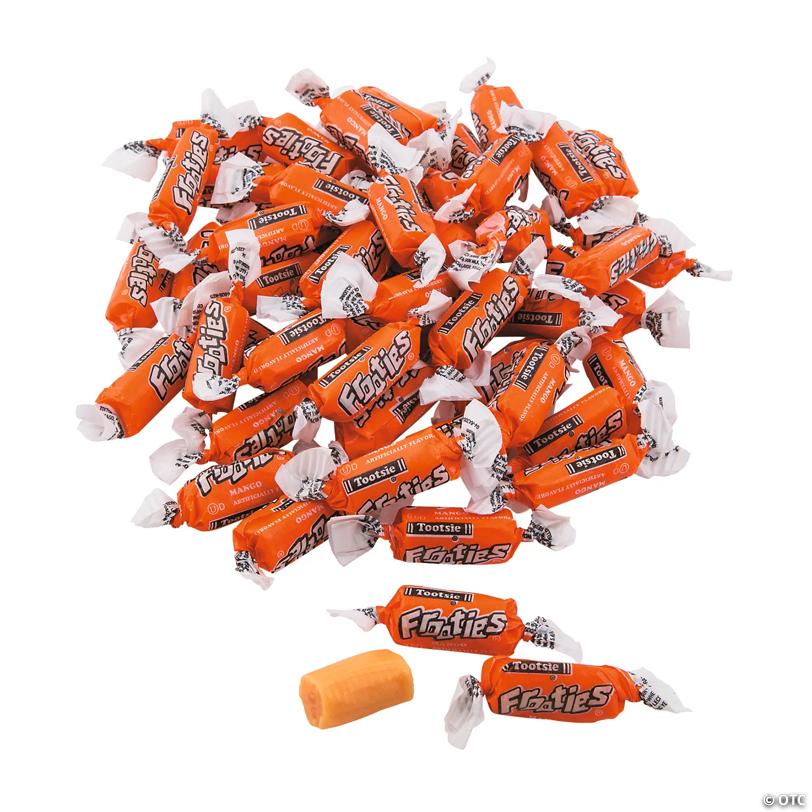 Mango Mini Tootsie Roll Frooties Chewy Fruit Candy | USA Decoration®