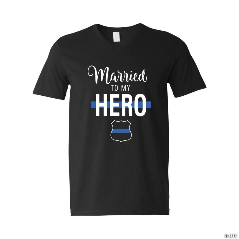 Married to My Hero Police Adult’s T-Shirt