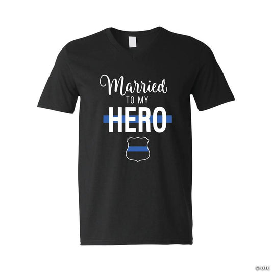 Married to My Hero Police Adult’s T-Shirt
