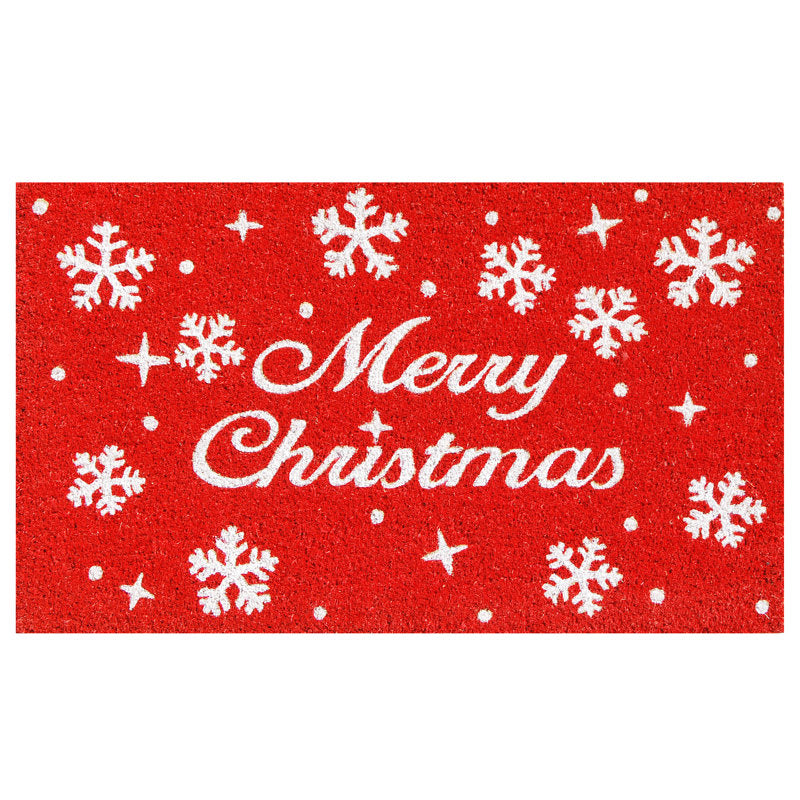 Mayle Non-Slip No Pattern Christmas Doormat