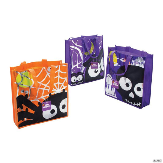 Medium Reflective Halloween Tote Bags