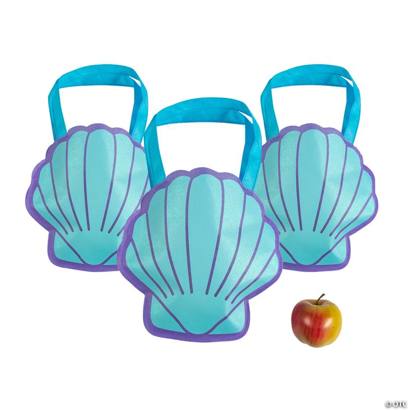 Medium Sea Shell-Shaped Tote Bags