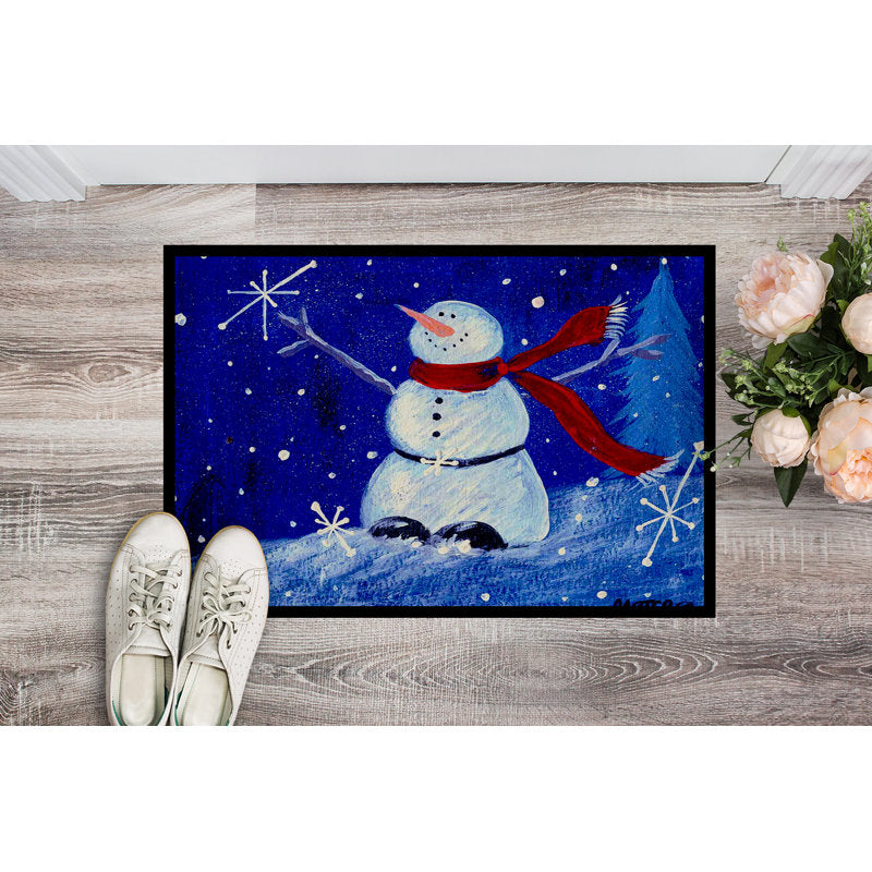 Melle Non-Slip No Pattern Christmas Doormat