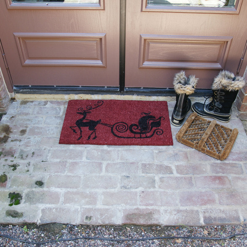 Memoire No Pattern Christmas Doormat