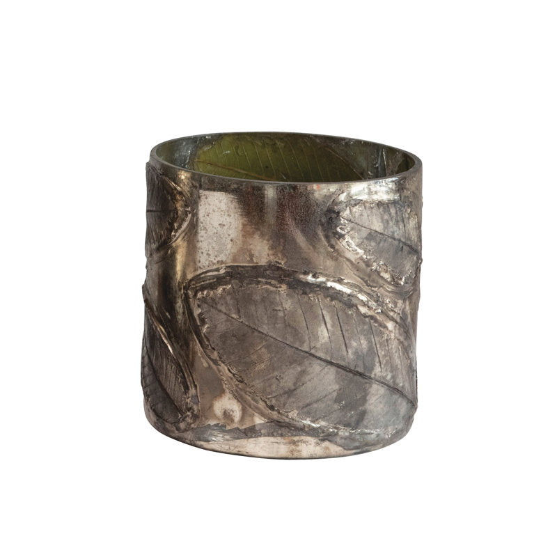 Mercury Glass Tabletop Votive Holder