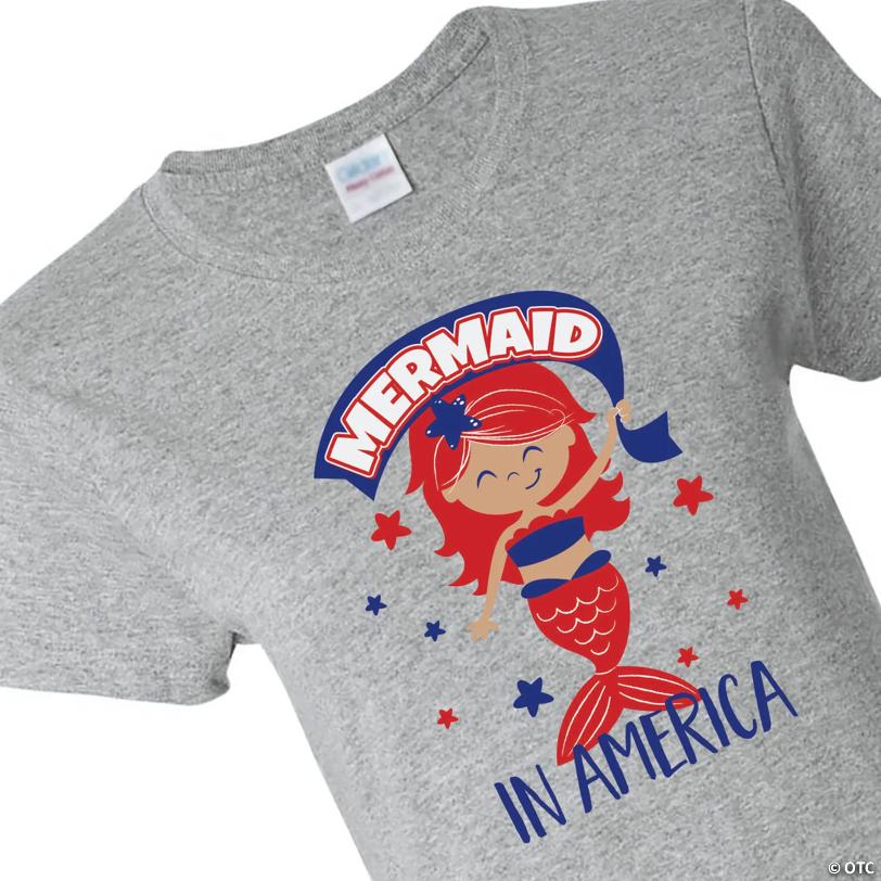Mermaid in America Youth T-Shirt