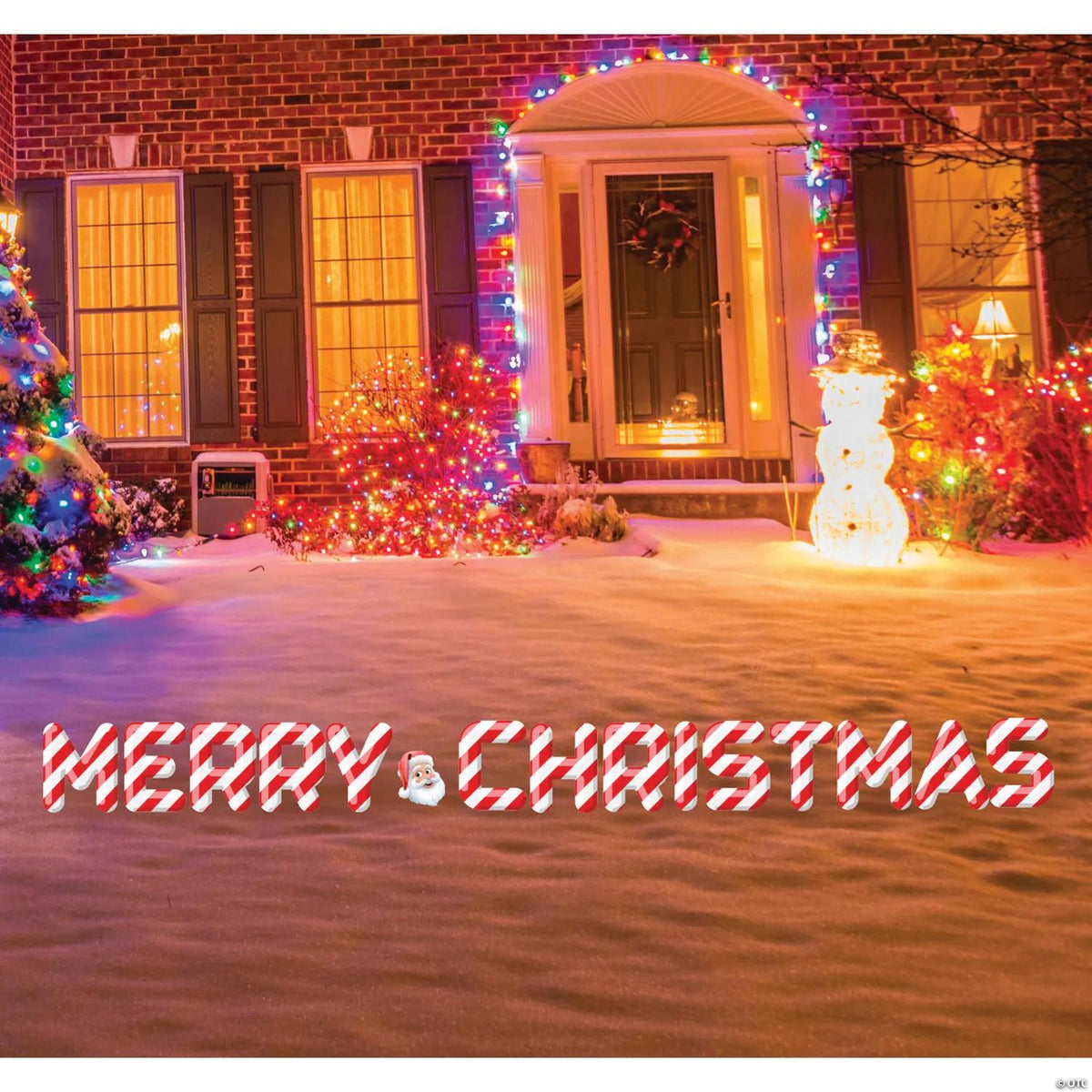 Merry Christmas outdoor yard signs