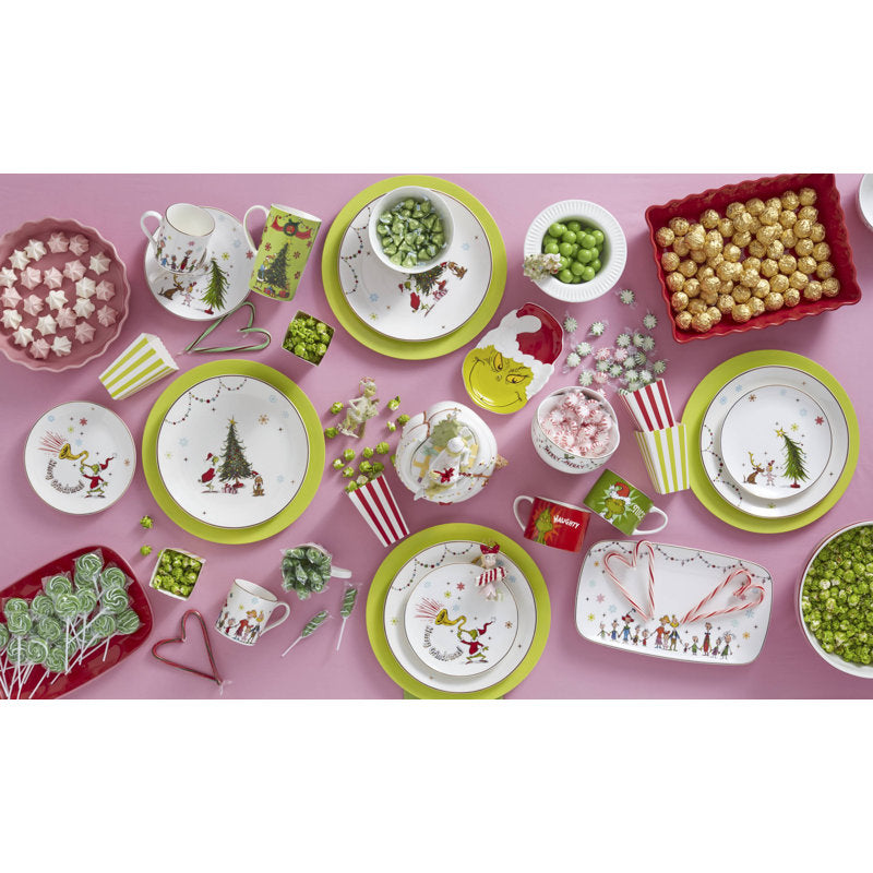 Merry Grinchmas 12-Piece Dinnerware Set