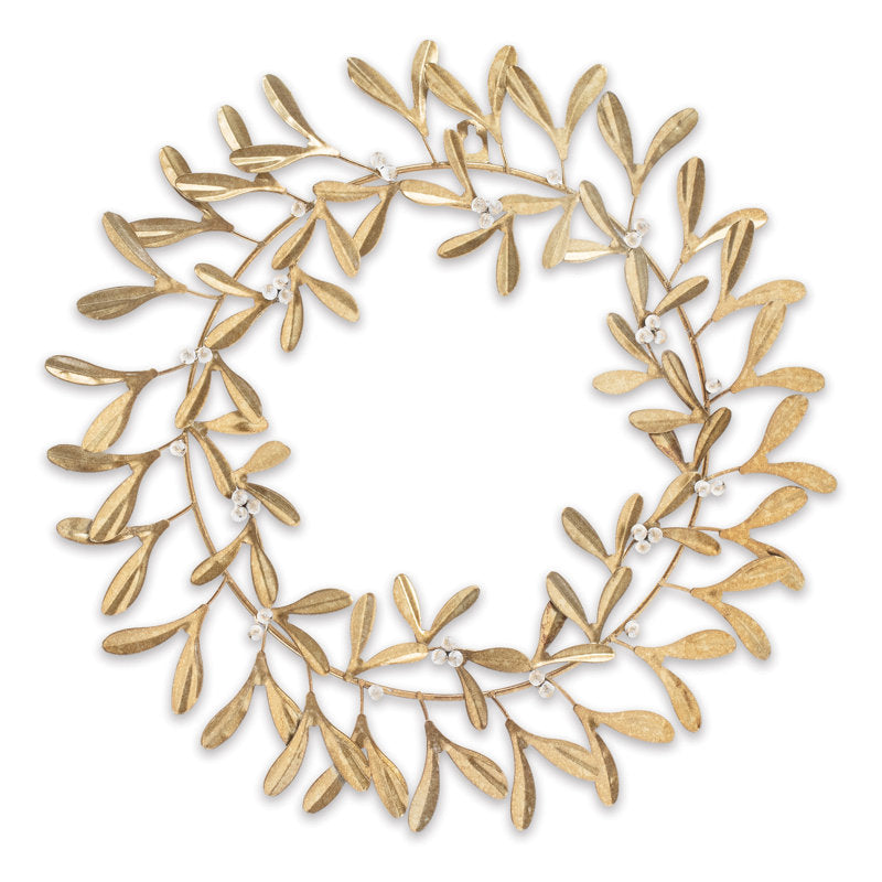 Christmas Wreath hanging on a front door