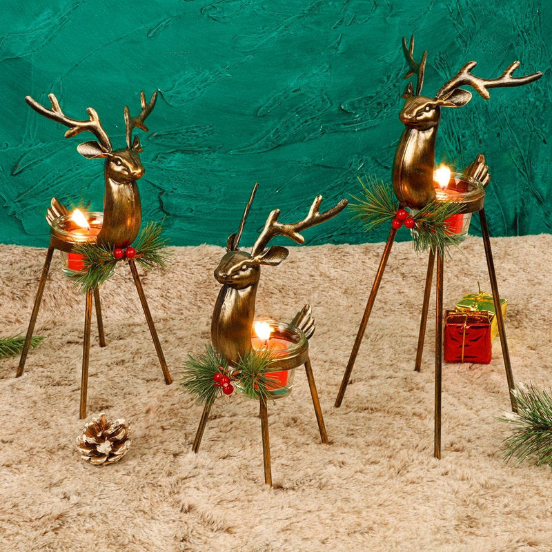 Metal Tabletop Tealight Holder