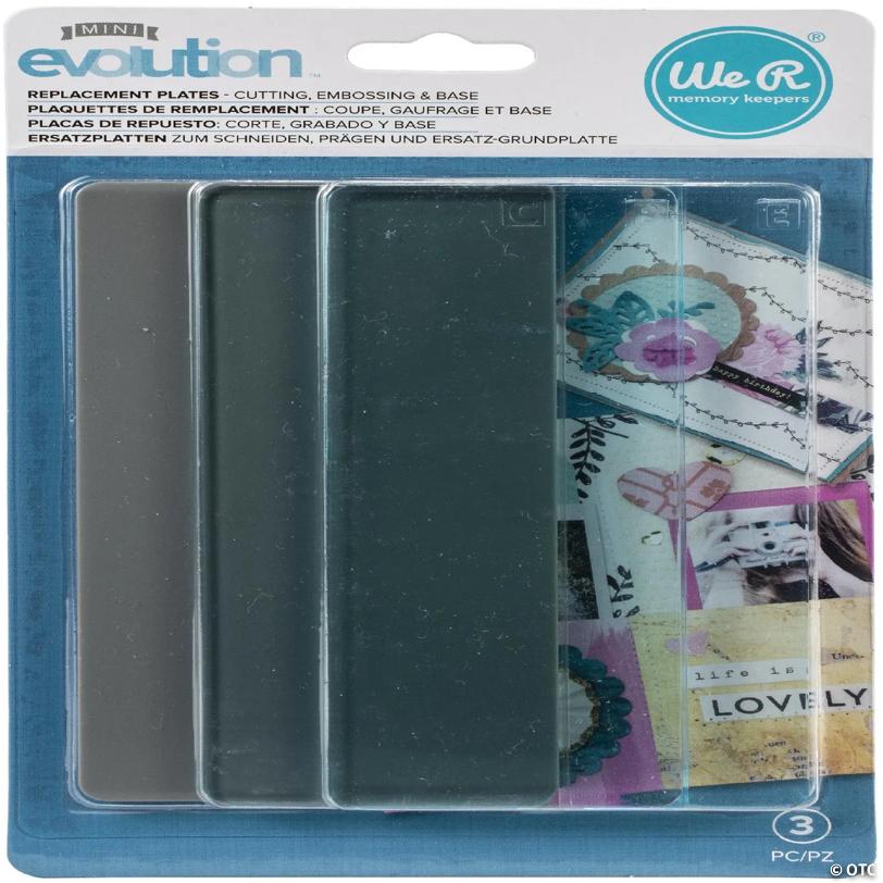 Mini Evolution Replacement Plates 3/Pkg-For 661629 & 60000003 | USA Decoration®