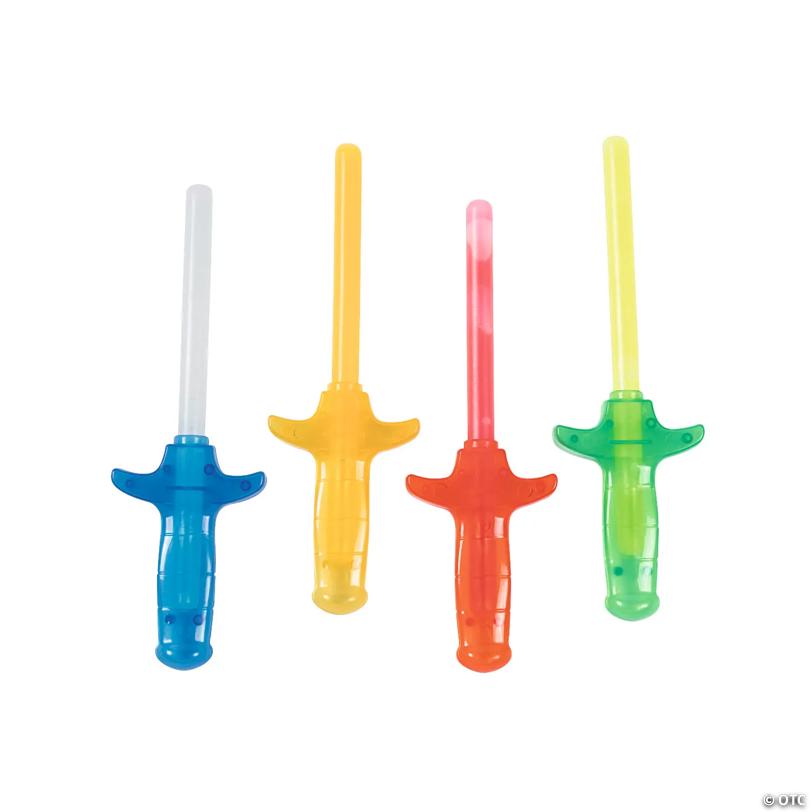 Mini Glow Swords - 12 Pc.