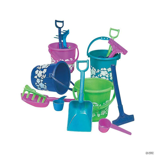 Mini Hibiscus Beach Playsets - 12 Pc.