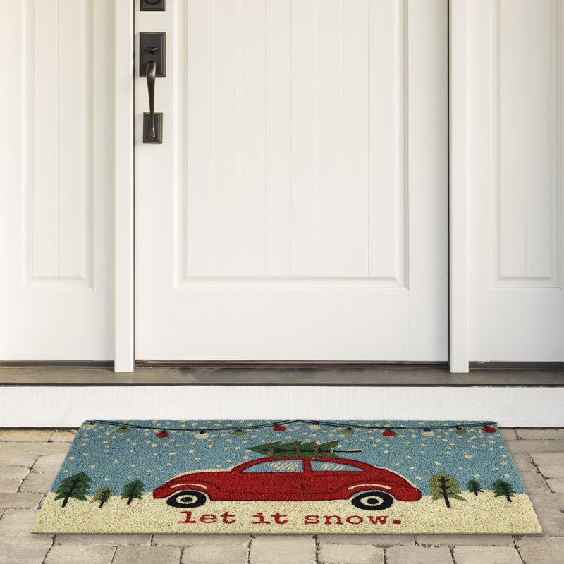 Modesta Non-Slip Christmas Doormat
