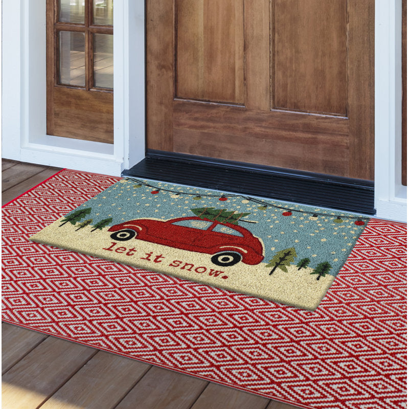 Modesta Non-Slip Christmas Doormat