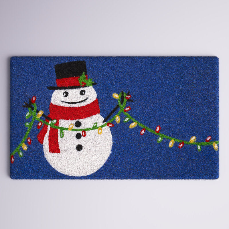 Natura Non-Slip No Pattern Christmas Doormat