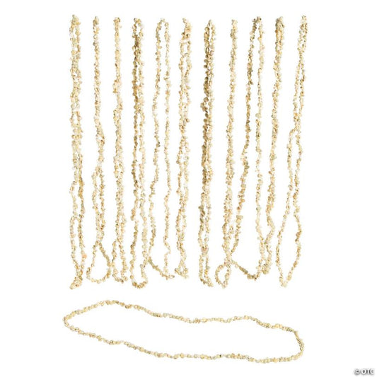 Natural Shell Leis - 12 Pc. | USA Decoration®