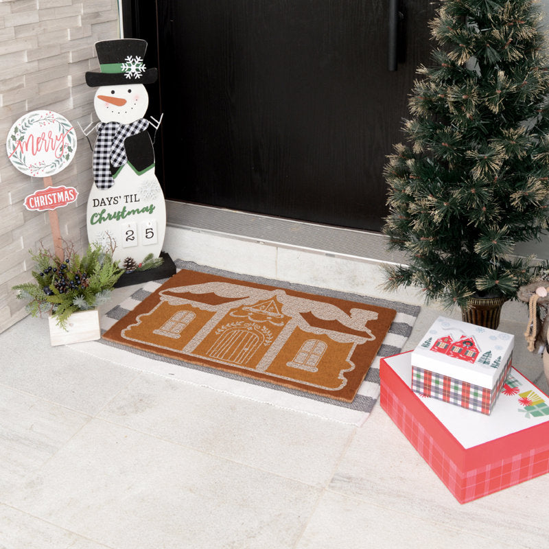 Non-Slip Christmas Doormat
