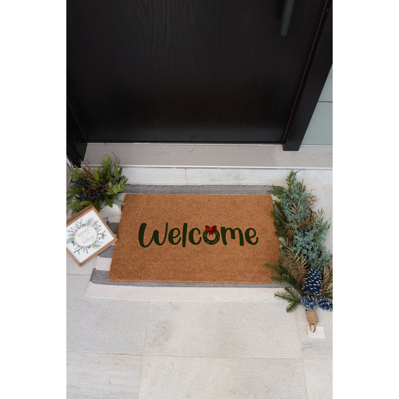 Non-Slip Christmas Doormat