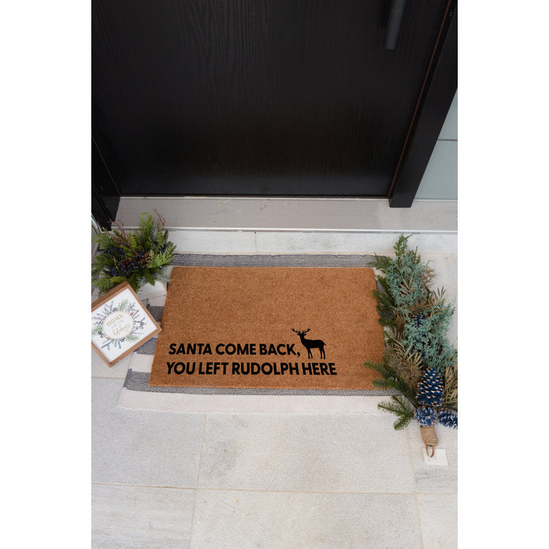 Non-Slip Christmas Doormat
