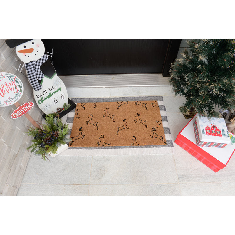 Non-Slip Christmas Doormat