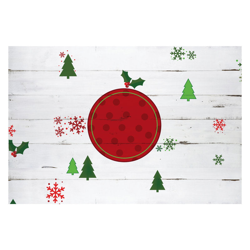 Non-Slip Christmas Doormat