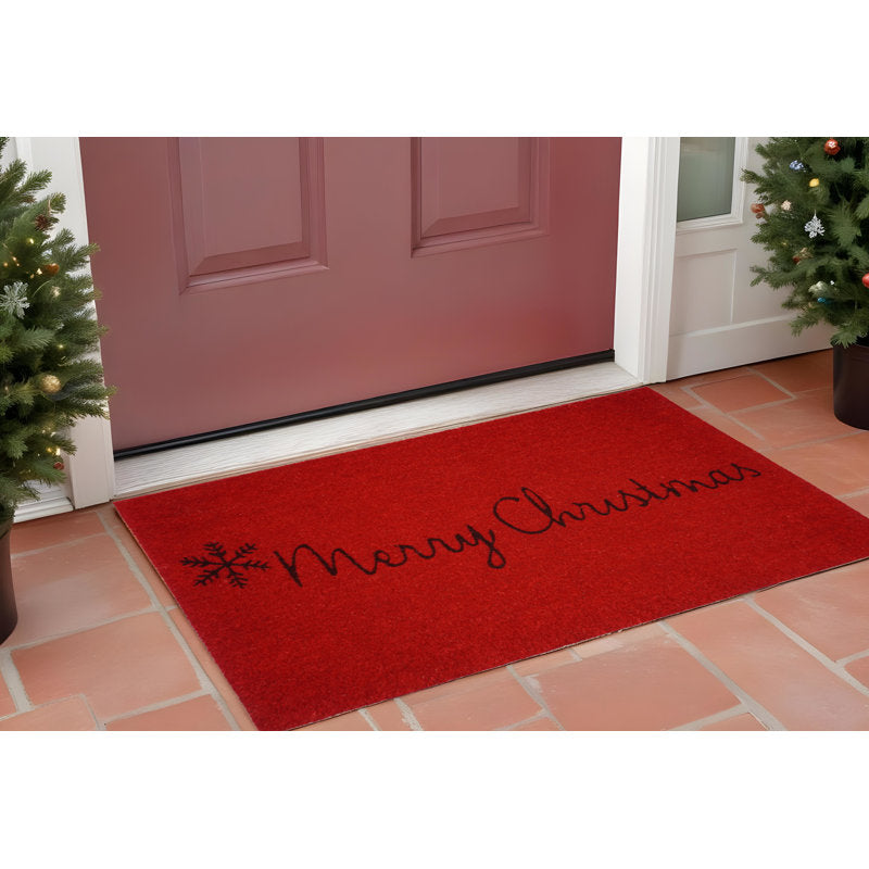Non-Slip Christmas Doormat