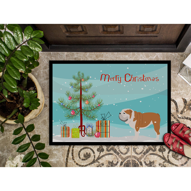 Non-Slip No Pattern Christmas Doormat